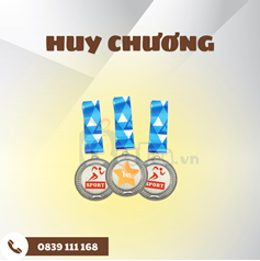 Huy chương inox - in UV