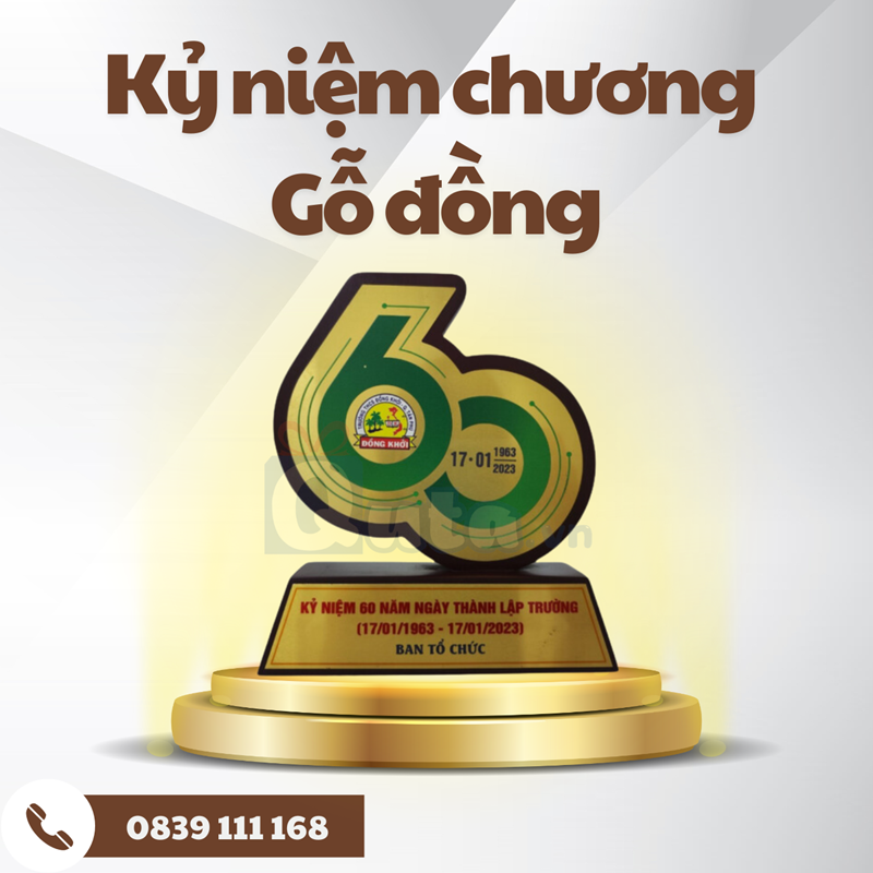 KỶ NIỆM CHƯƠNG ĐỂ BÀN