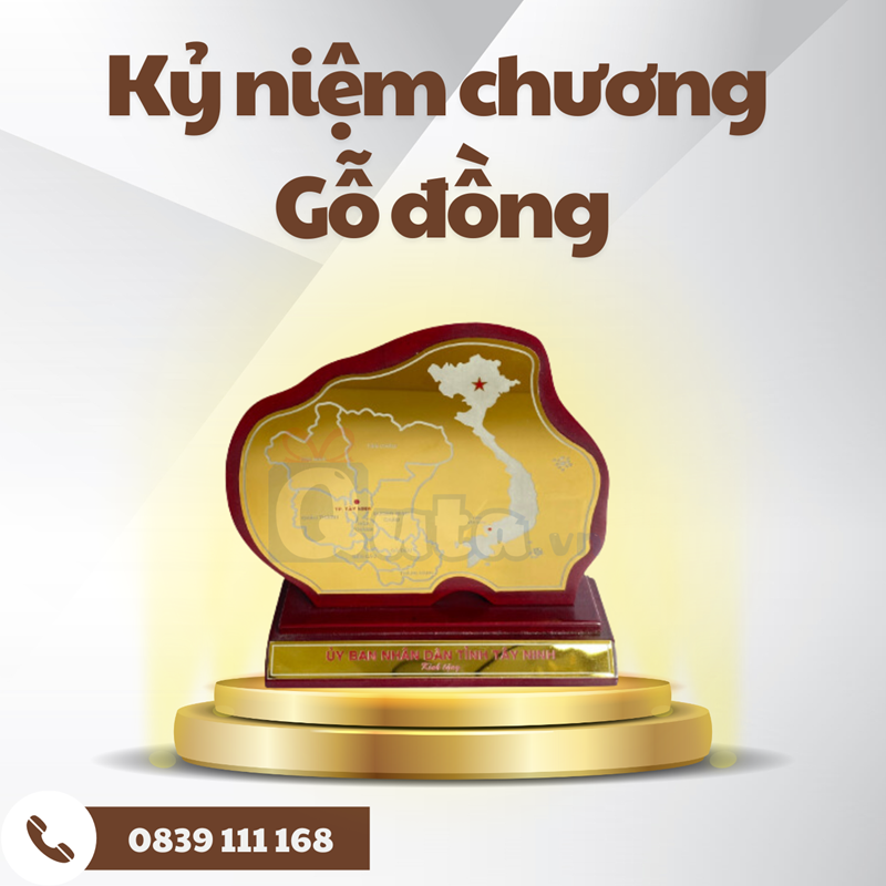 KỶ NIỆM CHƯƠNG ĐỂ BÀN