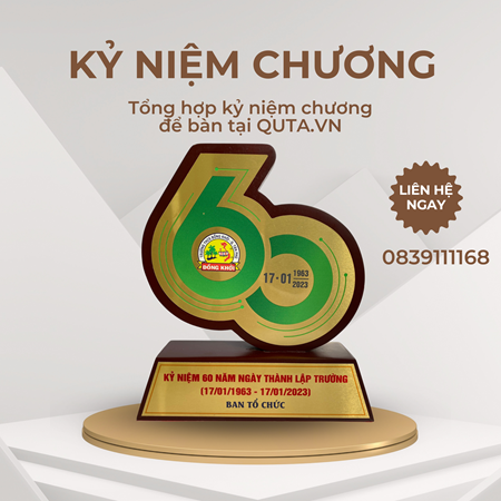 KỶ NIỆM CHƯƠNG ĐỂ BÀN