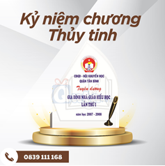  Thủy tinh cấm bút