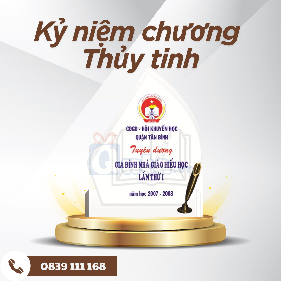  Thủy tinh cấm bút